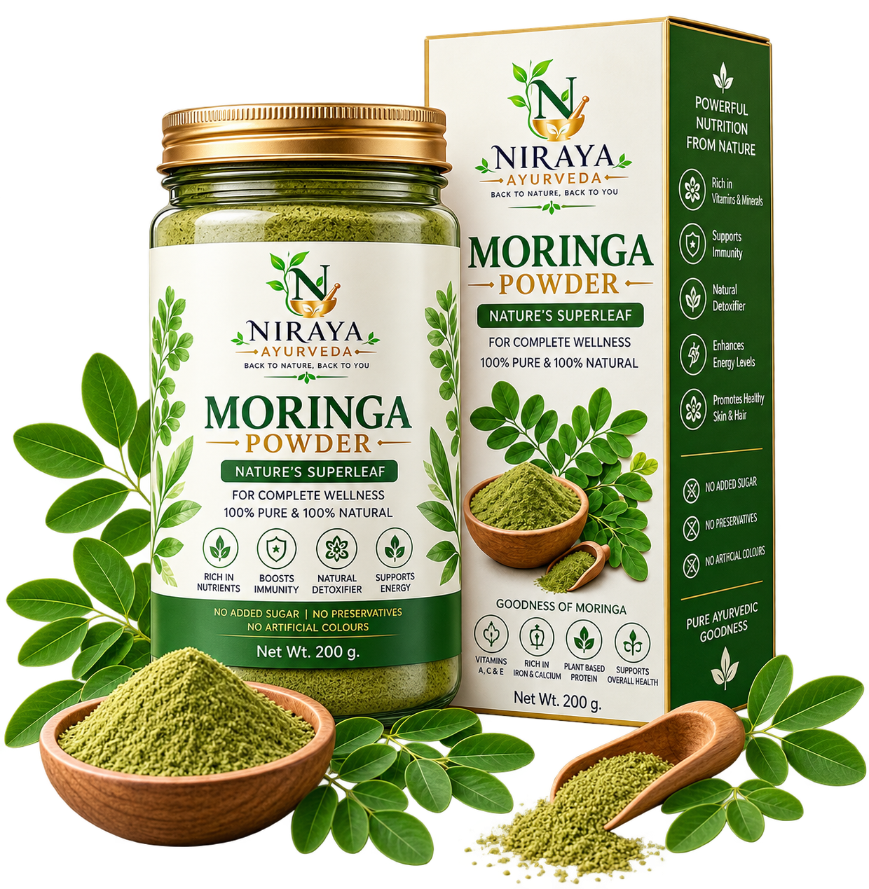 Niraya Moringa Powder